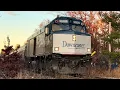 Railfanning the MBTA s Lowell Line and Wildcat Branch November 2025