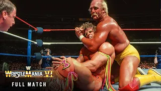 FULL MATCH Hulk Hogan vs Ultimate Warrior Champion vs Champion Match WrestleMania VI