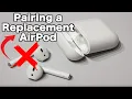 How to pair a replacement single AirPod in 2024
