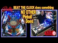 #1694 Bally BEAT THE CLOCK Pinball Machine with a ONE OF A KIND Feature! - TNT Amusements