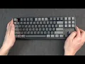 Keychron K8 (Aluminum, RGB, Hotswap) Review and Modding