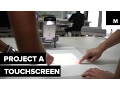 Project a touchscreen onto any surface