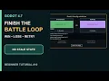 Godot 4 7 Battle System Win Lose Retry Without Stale State Beginner Tutorial