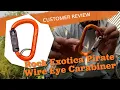Download Lagu Rock Exotica Pirate Wire Eye Carabiner - Andrew Aldaffer's Customer Video Review