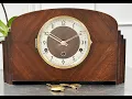Vintage Art Deco Westminster Chime Mantel Clock Item 3004 - Adelaide Clocks