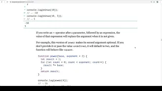 Eloquent JavaScript Read-Along - Functions