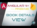20 BOOK DETAILS VIEW - Angular 4 with Firebase Material Design