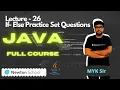 If Else Practice Questions Core Java Myk Sir