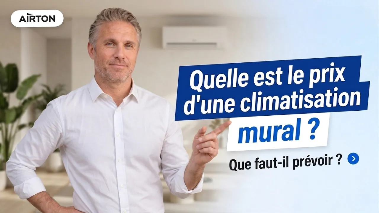 Climatisation réversible murale : prix, installation et budget
