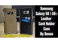 Samsung Galaxy S8 S8 Leather Card Holder Case
