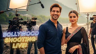 varun dhawan u0026 pooja hegde on location bollywood shoot in rishikesh hai jawani toh ishq hona hai