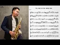 Download Lagu You Make Me Feel Brand New (easy) for saxophone