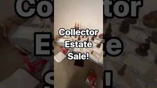Gnomes everywhere at this Estate sale full of vintage collectibles Tom Clark art