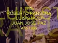Roberto Goyeneche - Trío Pansera, Stazo,Paz - ES NUESTRA DESPEDIDA   Roberto Goyeneche