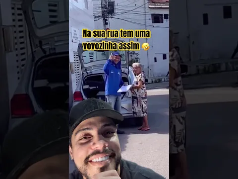 Comenta aqui se você conhece uma vovozinha assim