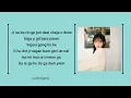 Ryu Sujeong - Maybe We (Solo Ver) Easy Lyrics