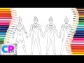 All Ultraman Coloring Pages Ultraman Max Ultraman Dyna Gaia Ultraman Coloring Pages Tv