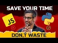 Python vs JavaScript Which Is Better Should You Learn PYTHON or JAVASCRIPT 2024