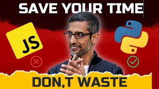 Python vs JavaScript Which Is Better Should You Learn PYTHON or JAVASCRIPT 2024