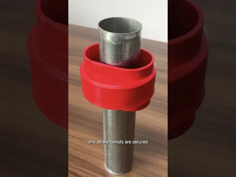 Blue Professional Vinyl Fence Super Donut For 5