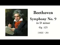 Beethoven: Symphony No. 9 in D minor, Op. 125 (with Score)