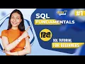 Introduction to SQL Fundamentals in hindi SQL tutorial for beginners What is SQL