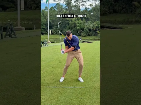 Want to create la in your golf swing? Practice this feel