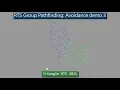 RTS Group Pathfinding Avoidance Demo 3
