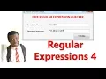 Regular Expressions Clearly Explained Part 4