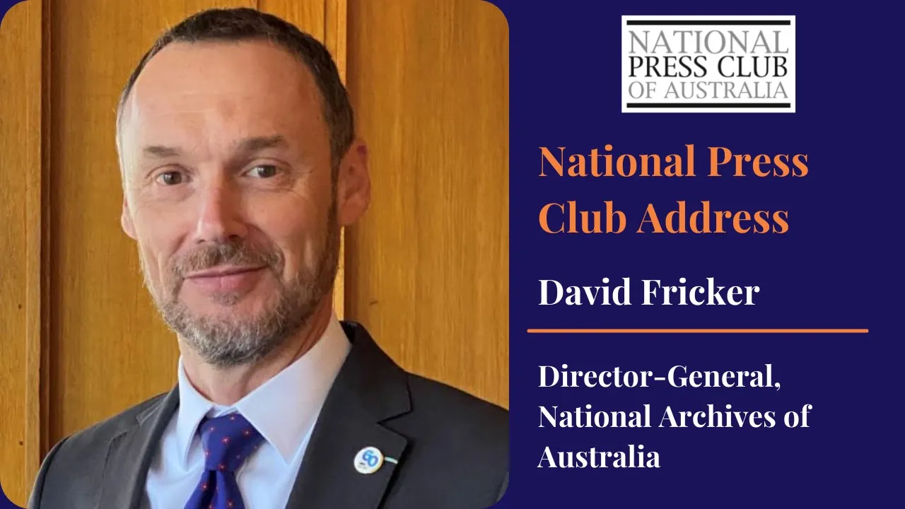 David Fricker on "Keeping the Nation's Memory Alive"