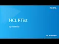 HCL RTist - Sprint Demo 2020 33