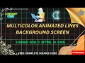 Background pattern with css pure CSS background pattern css tutorial css tips and tricks