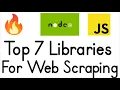 Top 7 Web Scraping Libraries For Node js Javascript Developers
