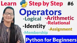 OPERATORS IN PYTHON IN HINDI ZEENAT HASAN ACADEMY
