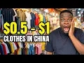 I visited the cheapest Clothing factory in Guangzhou China ONLY 1