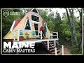 Renovating an Artist s Unique Triangle House on the Beach Maine Cabin Masters Mini Episode