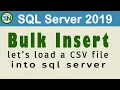 How to BULK LOAD data from a Flat File CSV Pipe Delimited into SQL Server table View