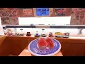 Sushi in japan okinawa s Conveyor Belt with Game Restaurants