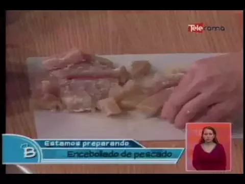 Encebollado de pescado
