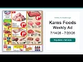 Karns Foods Weekly Ad 26 - 26 Top 10 Deals
