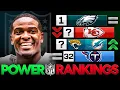 NFL Power Rankings Week 12 Jaguars Dolphins RISE Broncos STUN Chiefs