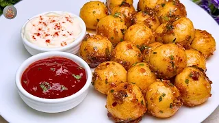 Viral Chilli Garlic Potato Balls | Best Snacks/Starter Recipe | Potato Recipe