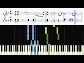 The Greatest Showman - Rewrite The Stars - Piano Tutorial + SHEETS