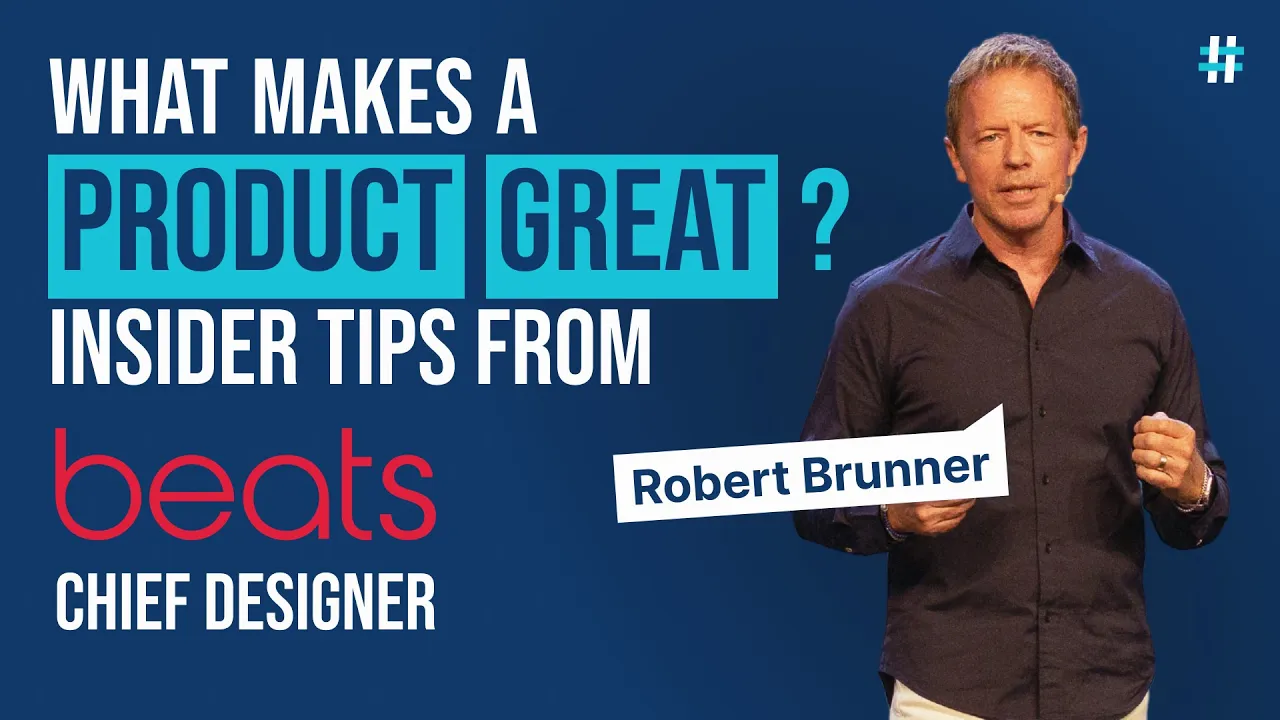 Video: Designing Great Products: The Power of Design and Leadership - YouTube thumbnail