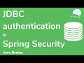 How to setup JDBC authentication with Spring Security from scratch - Java Brains