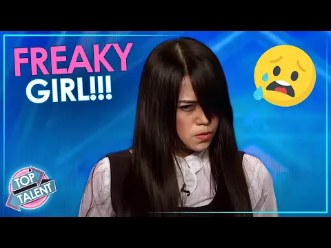 TERRIFYING TALENT Freaky Magician GIRL Scares Judges Audience On Asias Got Talent