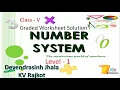 NCERT V Solution for Maths Graded Worksheet of Number System Level - 1