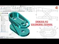 SolidWorks 3D Modeling Tutorial - Exercise 13 Step-by-Step Guide