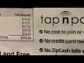 ZIPCASH TEXAS SCAM Expressway Driving thru Texas 1 Day Cost 122 stuck 1hr
