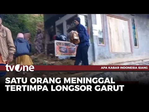 Anak 10 Tahun Tewas Tertimpa Longsor di Garut